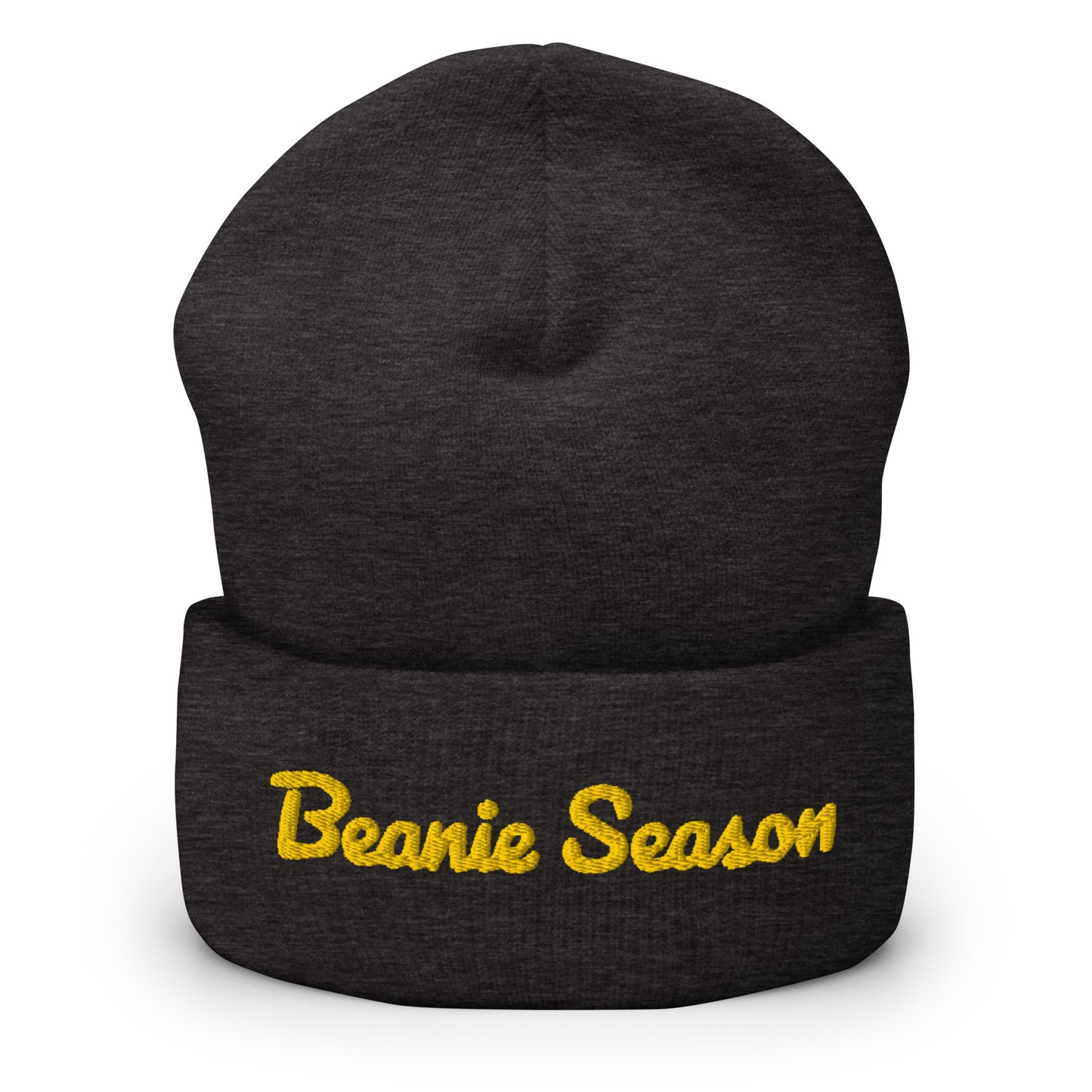 Gold “Stitched” Beanie