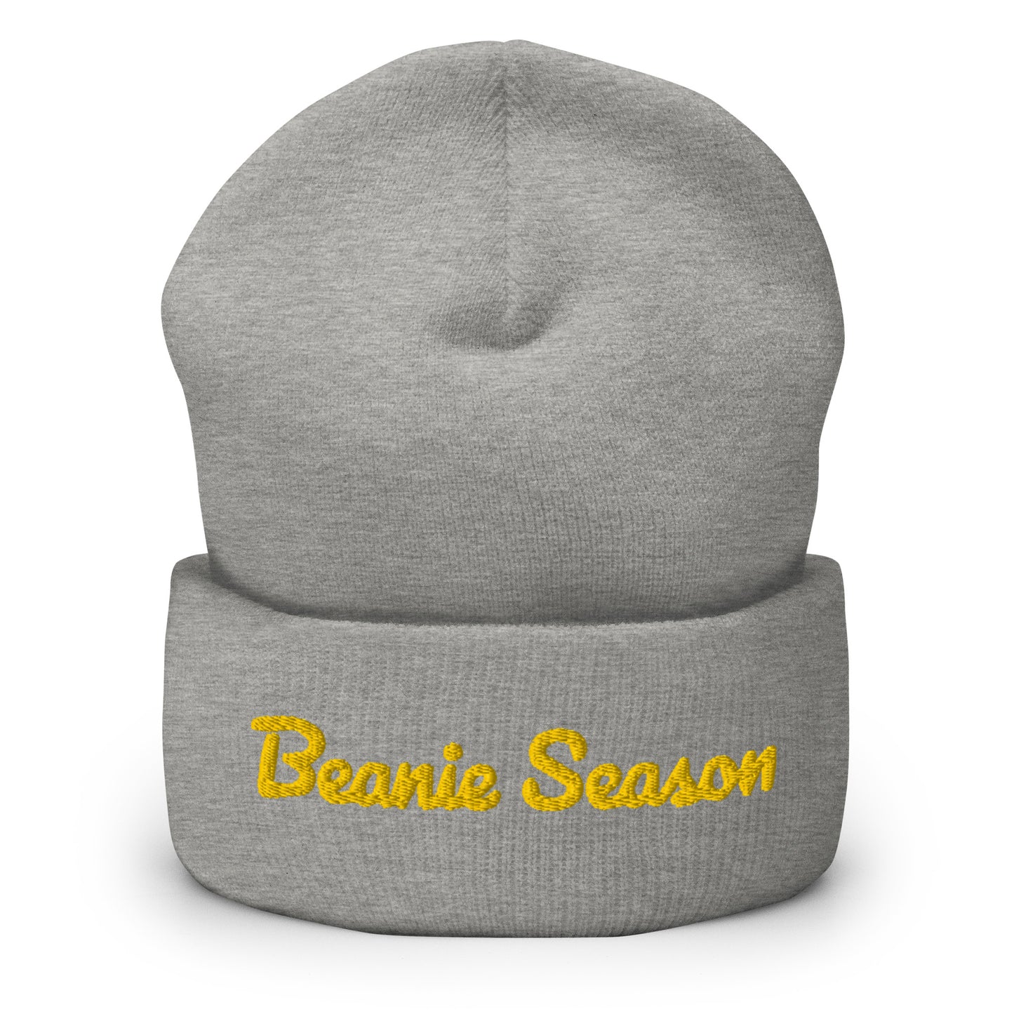 Gold “Stitched” Beanie